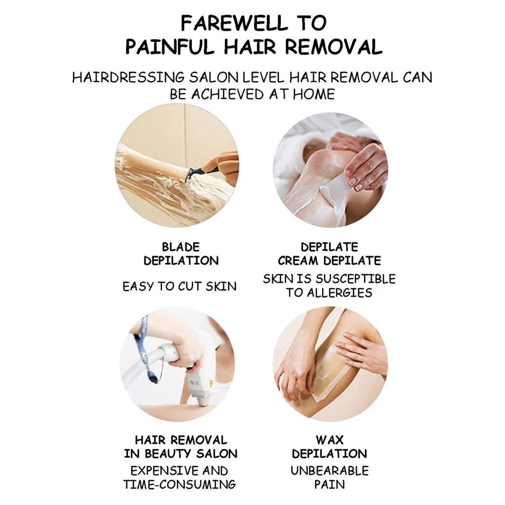 Crystal Epil Hair Removal Eraser Painless Safe Reusable Easy Clean Depilation Tool Physical Glass Hair Removal Body Beauty Eraser